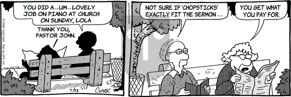 Lola on Wednesday July 23, 2008 Comic Strip
