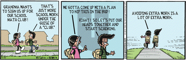Grand Avenue on Thursday September 19, 2013 Comic Strip