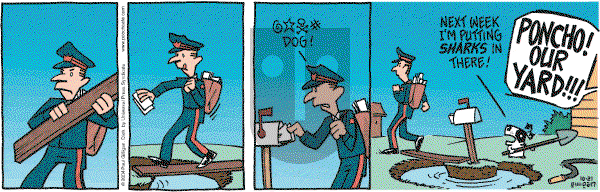 Pooch Cafe on Thursday October 21, 2004 Comic Strip