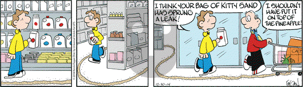 Drabble on Tuesday December 30, 2014 Comic Strip