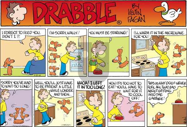 Drabble on Sunday March 22, 2015 Comic Strip