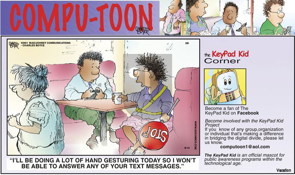 Compu-toon on Sunday April 6, 2014 Comic Strip