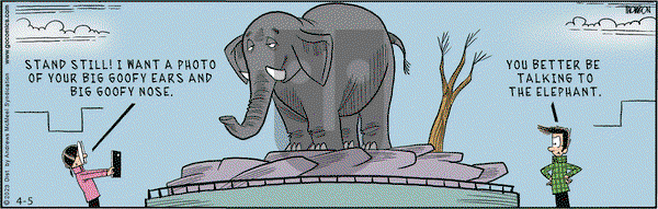 Grand Avenue on Wednesday April 5, 2023 Comic Strip