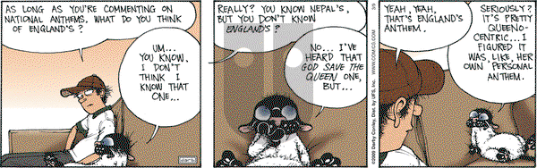 Get Fuzzy on Monday March 9, 2009 Comic Strip