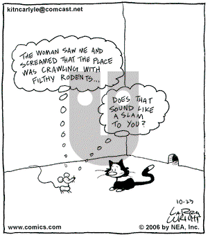 Kit 'N' Carlyle on Monday October 23, 2006 Comic Strip