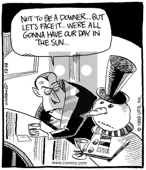 Reality Check on Thursday October 14, 1999 Comic Strip