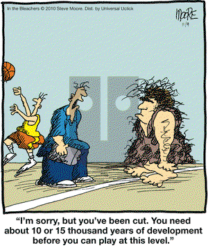 In the Bleachers - Tuesday November 9, 2010 Comic Strip