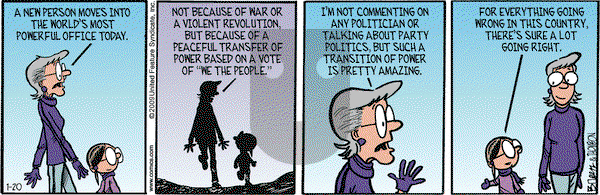 Grand Avenue on Tuesday January 20, 2009 Comic Strip