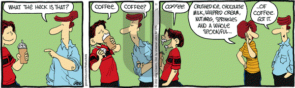 The Buckets on Saturday November 10, 2012 Comic Strip