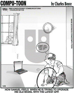 Compu-toon on Saturday December 6, 2014 Comic Strip