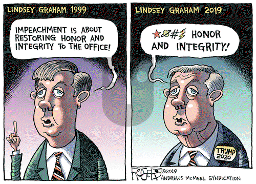 Rob Rogers on Tuesday October 8, 2019 Comic Strip
