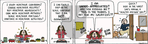 Cathy Classics on Monday March 3, 2008 Comic Strip