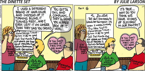 The Dinette Set - Wednesday December 6, 2023 Comic Strip