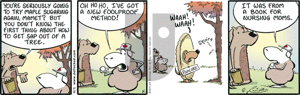 DeFlocked on Tuesday April 1, 2014 Comic Strip