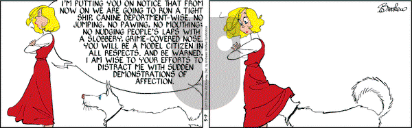 9 Chickweed Lane on Tuesday May 9, 2017 Comic Strip