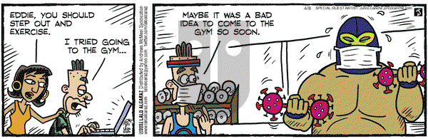 La Cucaracha on Thursday April 8, 2021 Comic Strip