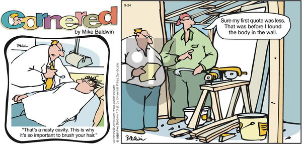 Cornered on Sunday September 24, 2006 Comic Strip