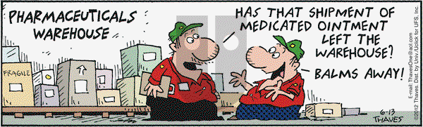 Frank and Ernest on Wednesday June 13, 2012 Comic Strip