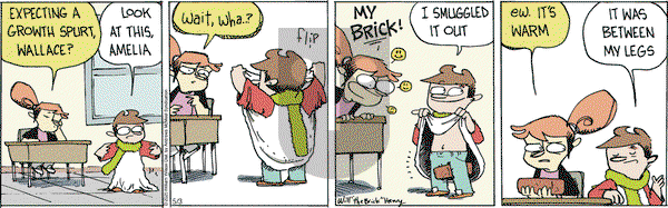 Wallace the Brave on Saturday May 3, 2025 Comic Strip