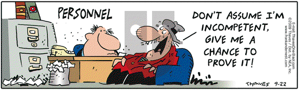Frank and Ernest on Tuesday September 22, 2009 Comic Strip
