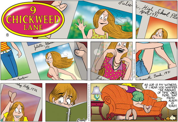 9 Chickweed Lane on Sunday April 22, 2001 Comic Strip