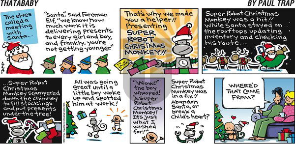 Thatababy - Sunday December 25, 2011 Comic Strip