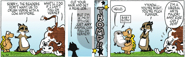 Over the Hedge on Thursday March 21, 2019 Comic Strip