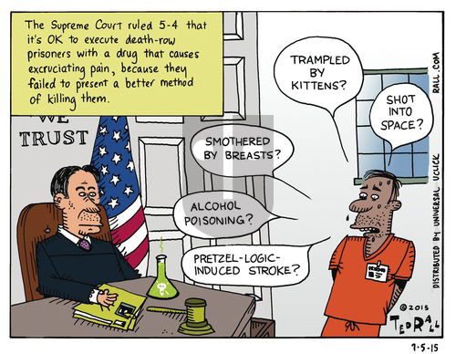 Ted Rall on Sunday July 5, 2015 Comic Strip