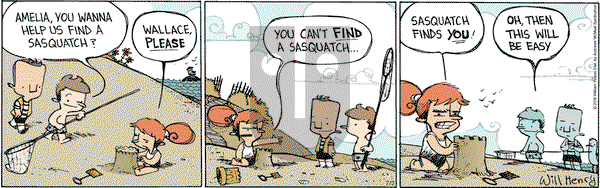 Wallace the Brave on Monday July 2, 2018 Comic Strip