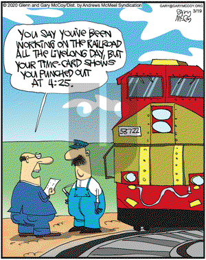 The Flying McCoys on Thursday March 19, 2020 Comic Strip