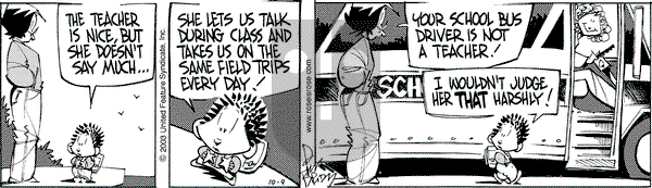 Rose is Rose - Thursday October 9, 2003 Comic Strip