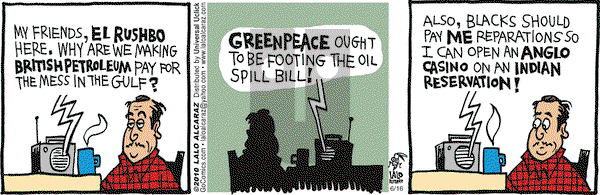La Cucaracha on Wednesday June 16, 2010 Comic Strip