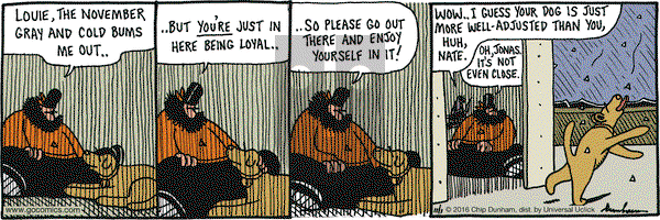 Overboard on Tuesday November 1, 2016 Comic Strip