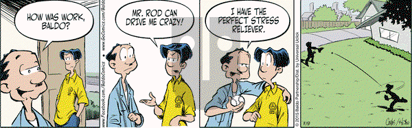 Baldo on Thursday July 9, 2015 Comic Strip