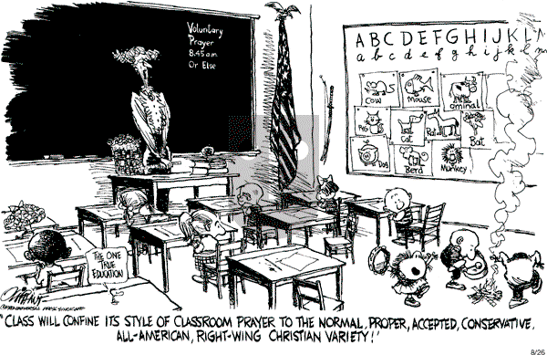 Pat Oliphant - Thursday August 26, 1982 Comic Strip