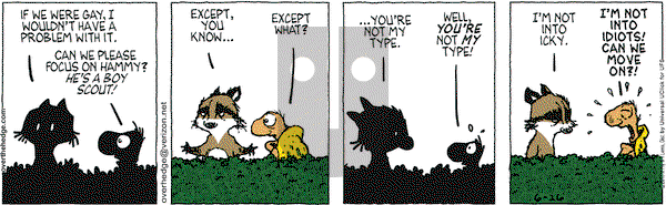 Over the Hedge on Wednesday June 26, 2013 Comic Strip