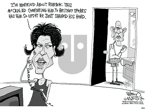 Glenn McCoy on Tuesday August 5, 2008 Comic Strip