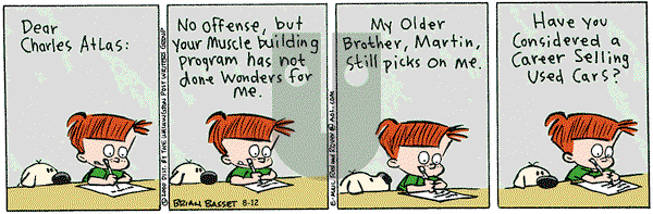 Red and Rover on Saturday August 12, 2000 Comic Strip