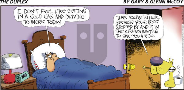 The Duplex on Sunday February 9, 2020 Comic Strip