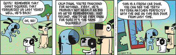 Pooch Cafe on Monday July 16, 2018 Comic Strip