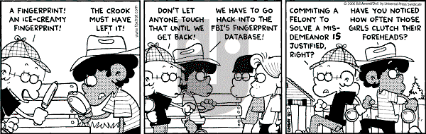 FoxTrot on Wednesday June 28, 2000 Comic Strip