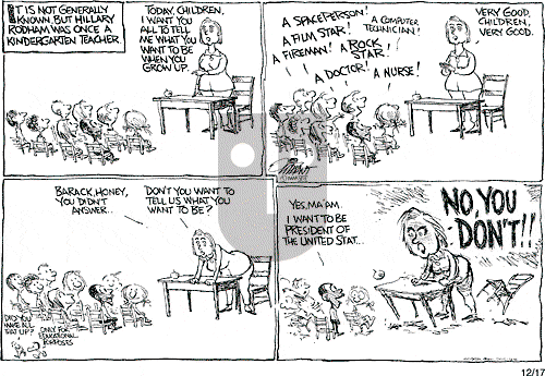 Pat Oliphant on Monday December 17, 2007 Comic Strip