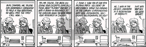 Doonesbury on Saturday June 14, 1980 Comic Strip