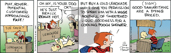 Red and Rover on Tuesday July 19, 2016 Comic Strip