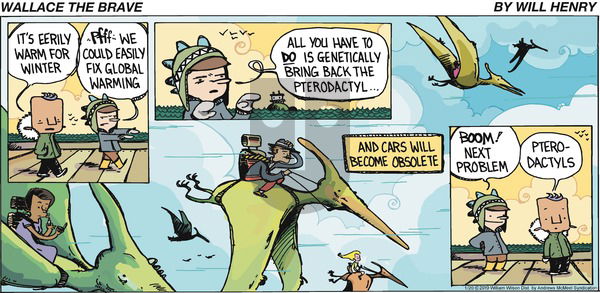 Wallace the Brave on Sunday January 20, 2019 Comic Strip