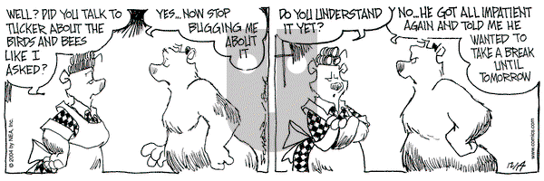 The Grizzwells on Tuesday December 14, 2004 Comic Strip
