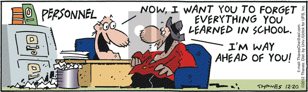 Frank and Ernest on Thursday December 20, 2012 Comic Strip