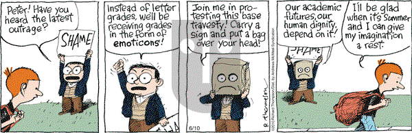 Cul de Sac on Tuesday June 10, 2025 Comic Strip