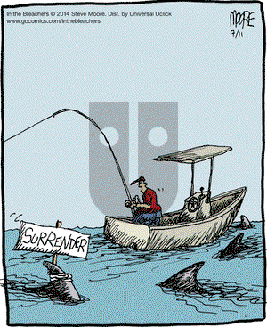 In the Bleachers on Friday July 11, 2014 Comic Strip