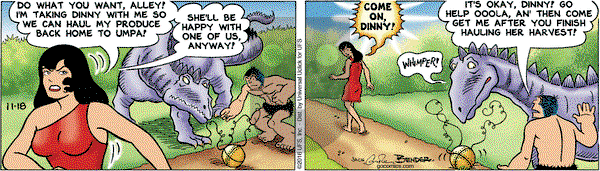 Alley Oop on Friday November 18, 2016 Comic Strip